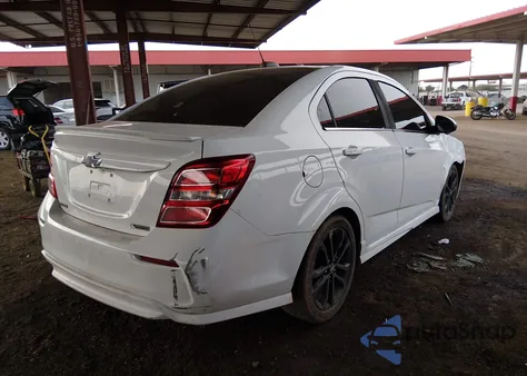 2017 Chevrolet Sonic Premier Manual from USA, damaged, VIN 1G1JE5SB1H4145451